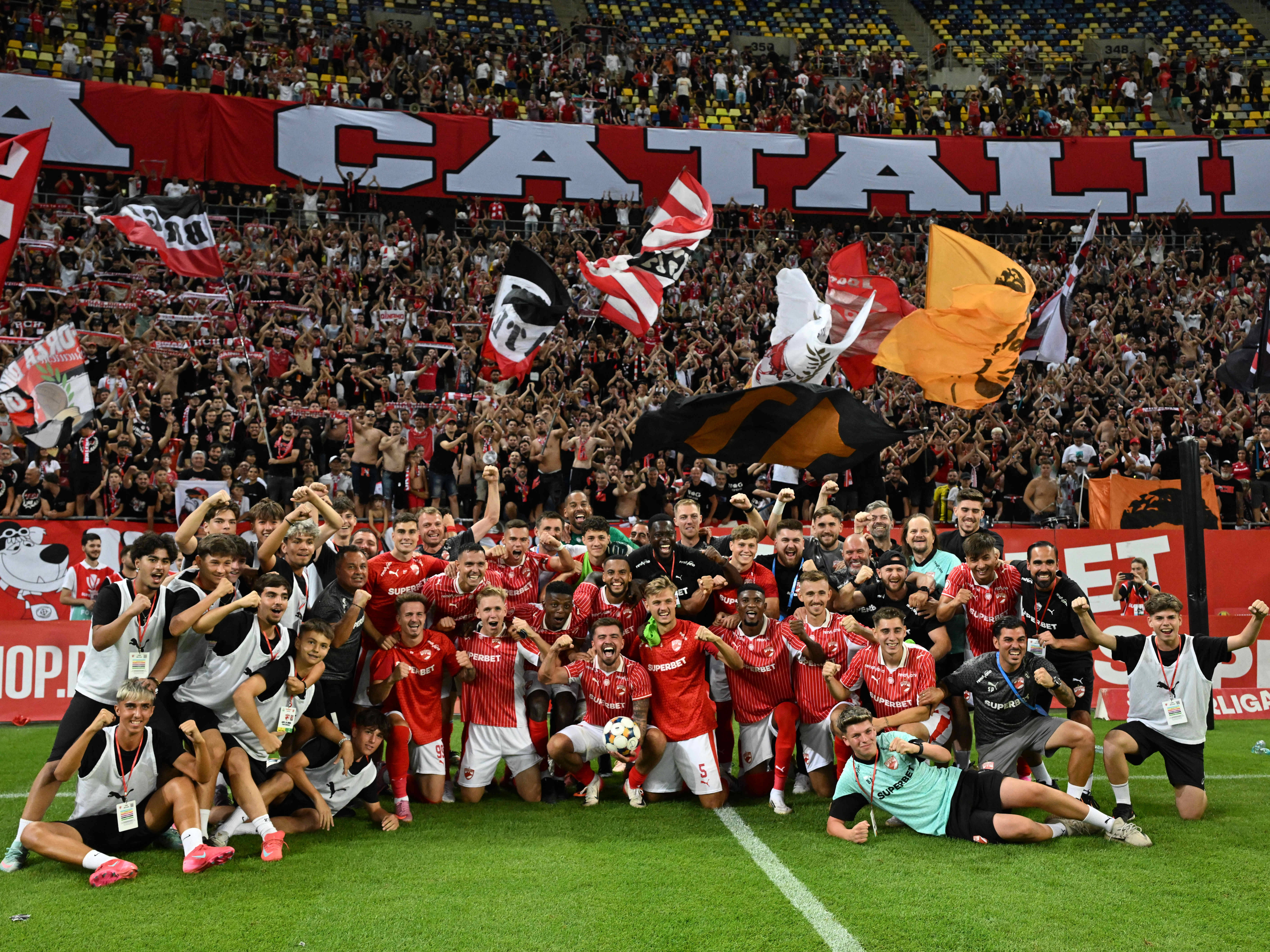 Dinamo, locul 1 la numărul de fani! Rivala FCSB nu se află nici măcar pe podium