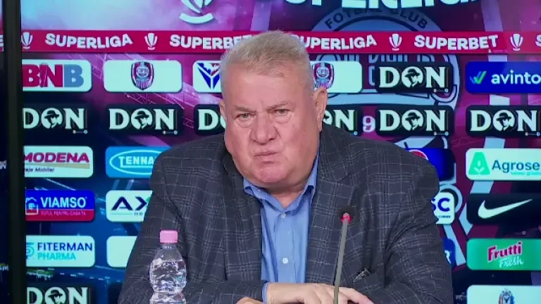 Iuliu Mureșan: "Nu se pune problema ca Dan Petrescu să vină acum la CFR. Hoban va fi interimar o lună"