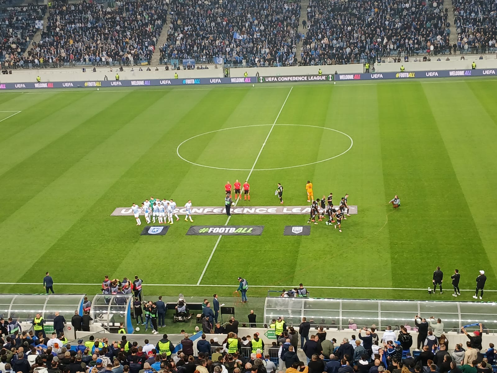 Universitatea Craiova - Noah, incendiar! Atmosferă de gală + C&acirc;ți fani au venit pe Ion Oblemenco