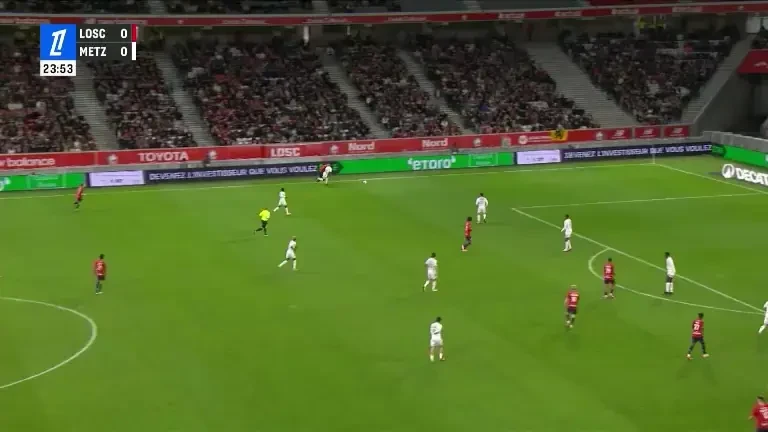 Lille - Metz 1-0 (gol Igamane 24)
