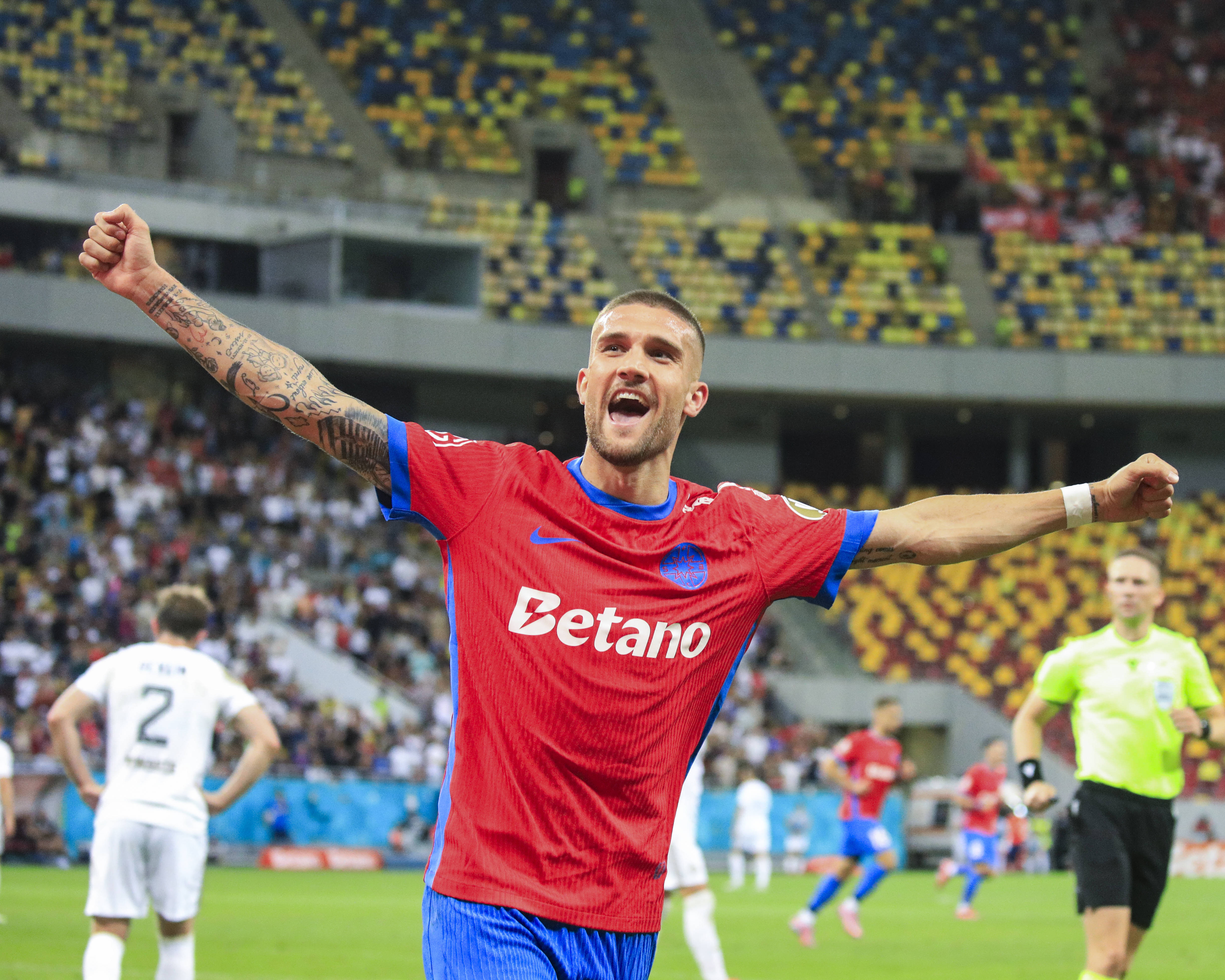 FCSB - UTA Arad 4-0, meciul &icirc;n care campioana a &icirc;nscris din toate pozițiile! Echipa lui Mihalcea a fost sparring partner