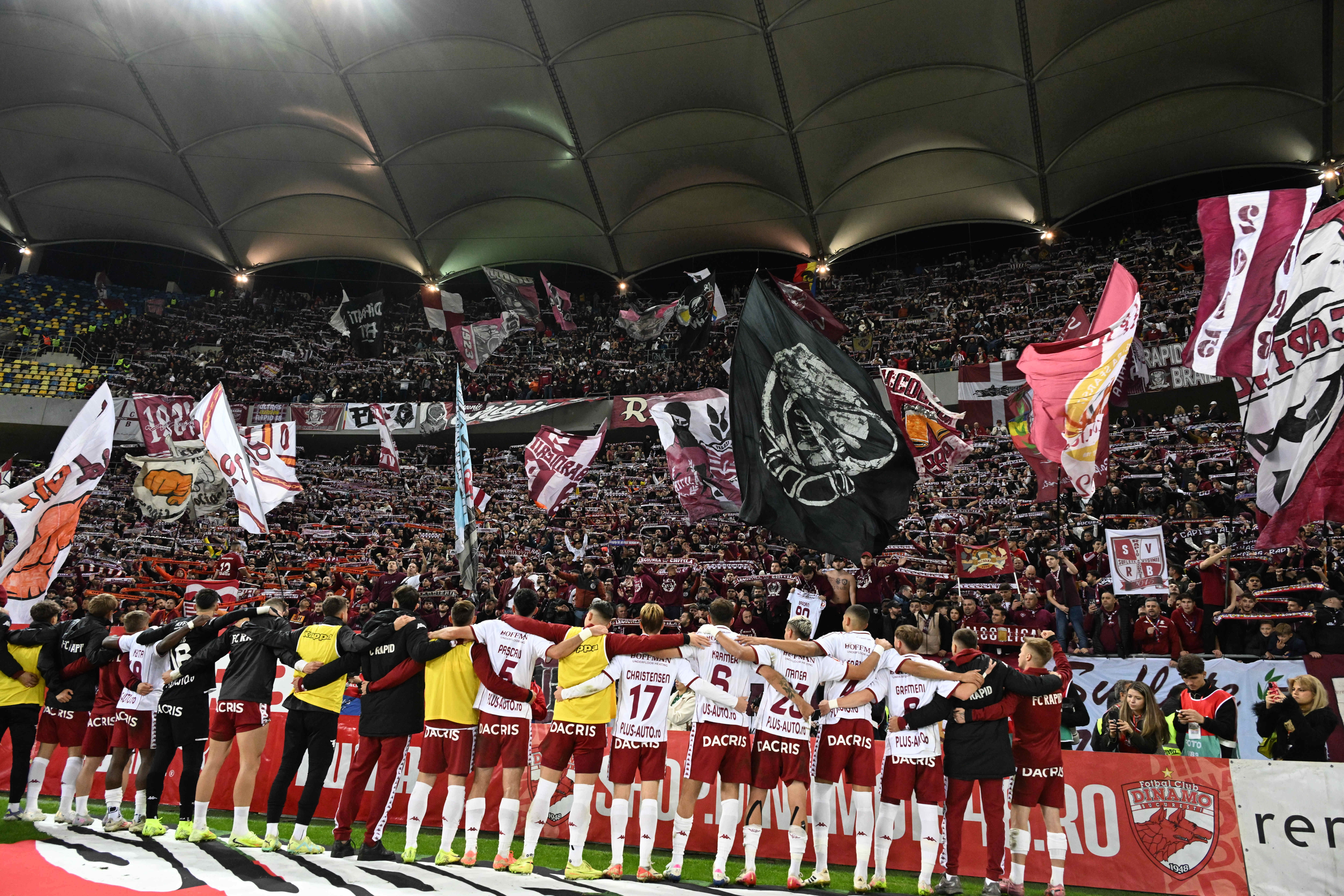 Dinamo și Rapid, amendate de FRF după derby! Gigi Becali, bun și el de plată