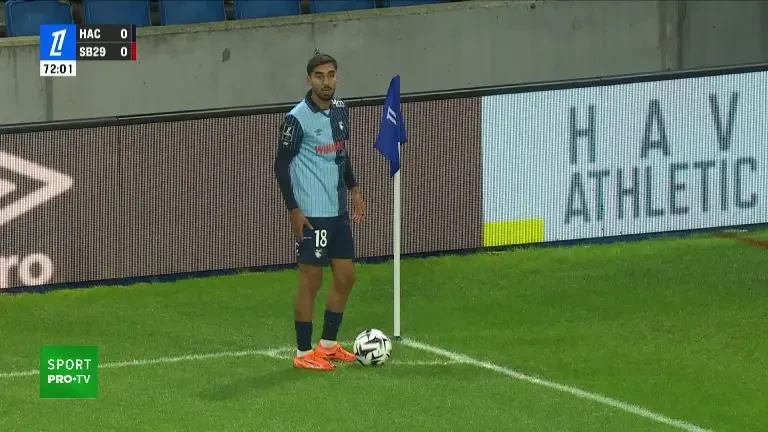 Le Havre - Brest. Min. 73: GOOOL Le Havre! Sangante deschide scorul.