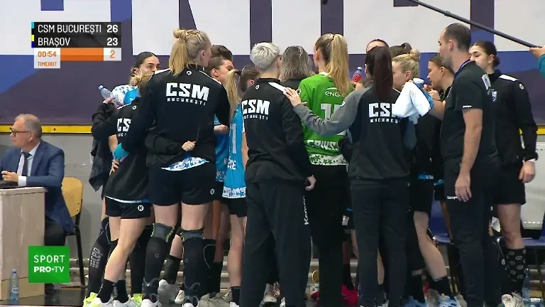 CSM București - Corona Brașov 28-24 &icirc;n Liga Florilor (30.10.2025)