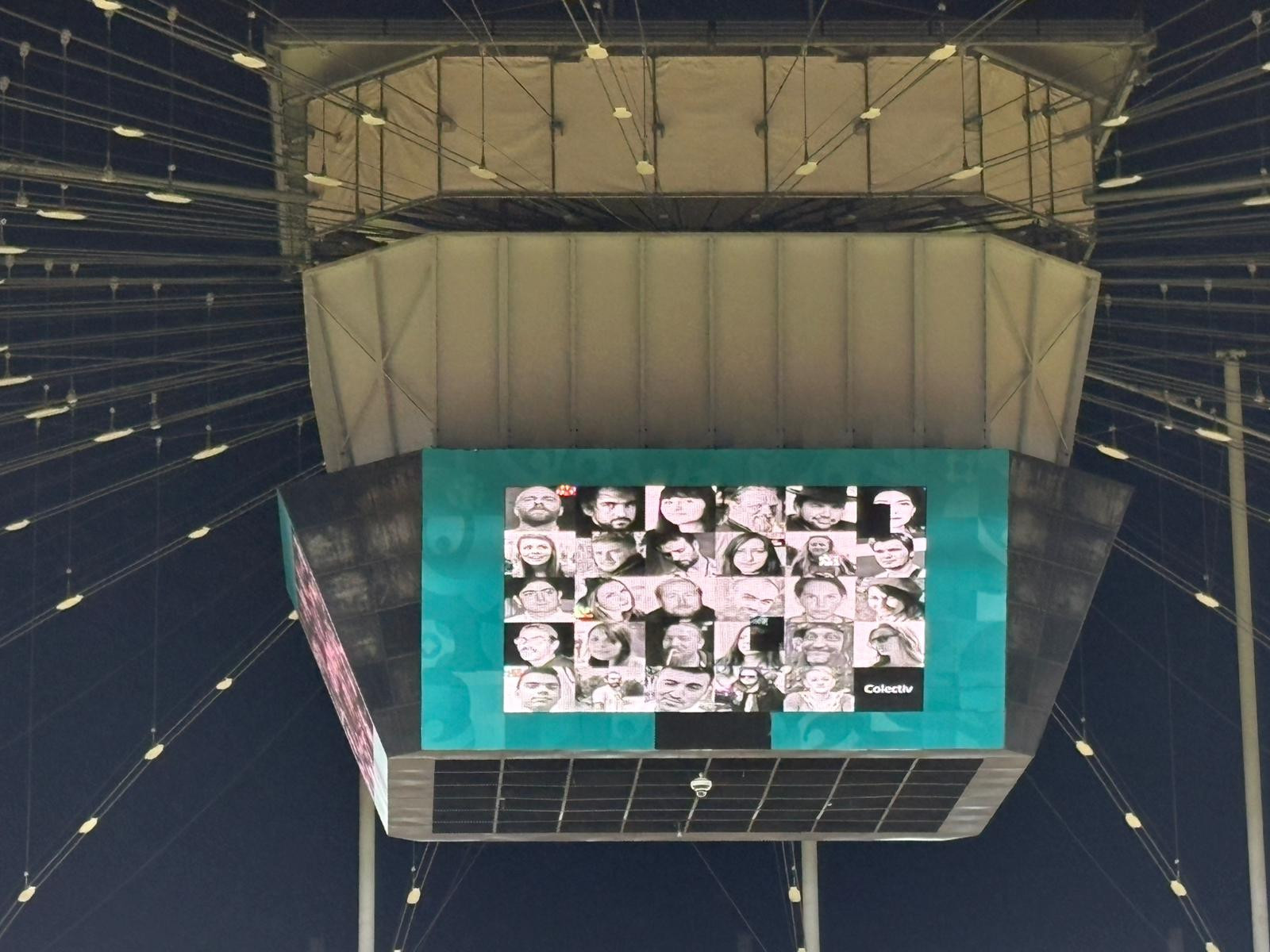 Gest de clasă pe Arena Națională pentru victimele de la Colectiv + bannerul afișat de fanii lui Dinamo