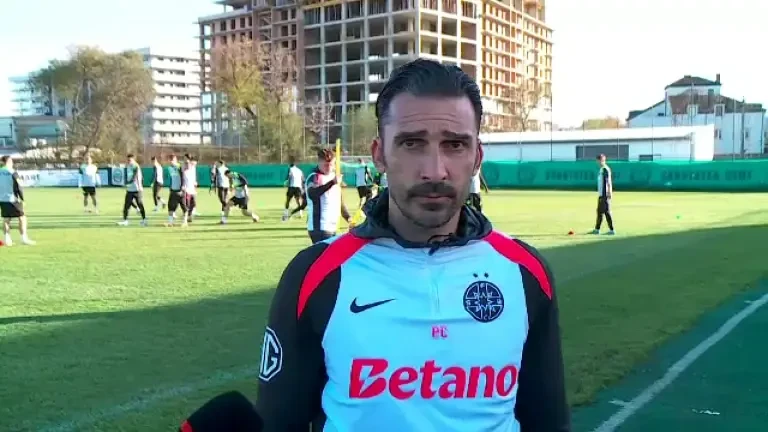 Elias Charalambous, înainte de U Cluj - FCSB: "Suntem pregătiți! Luptăm să fim în top"