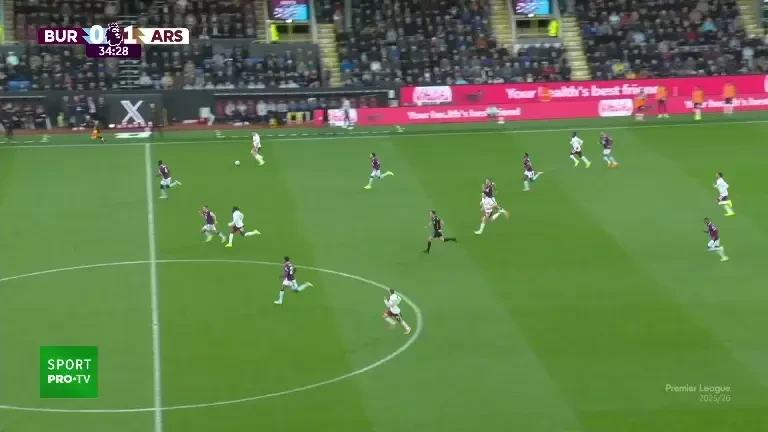 Burnley - Arsenal 0-2 (Rice '34)