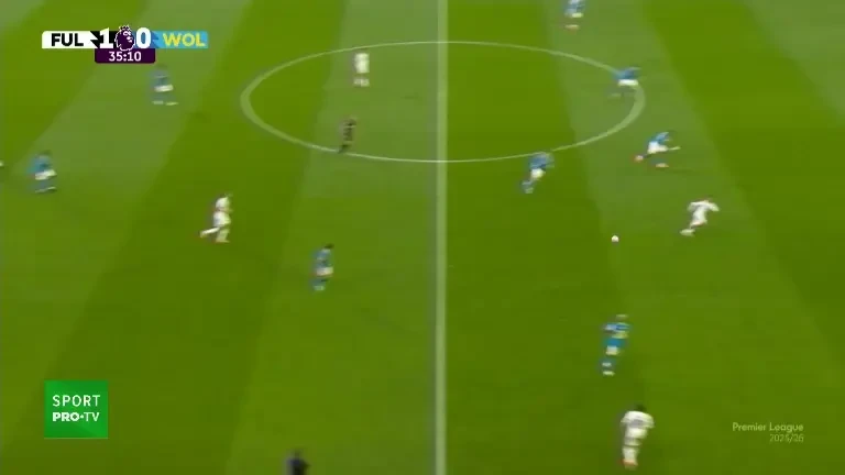 Fulham - Wolverhampton (Emmanuel Agbadou, cartonaș roșu '36)