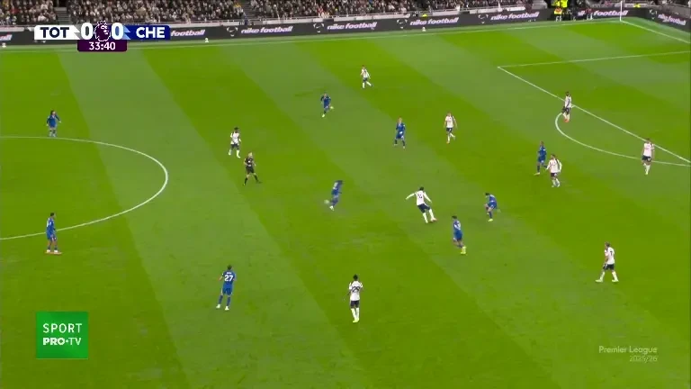 Tottenham - Chelsea 0-1 (Joao Pedro '35)