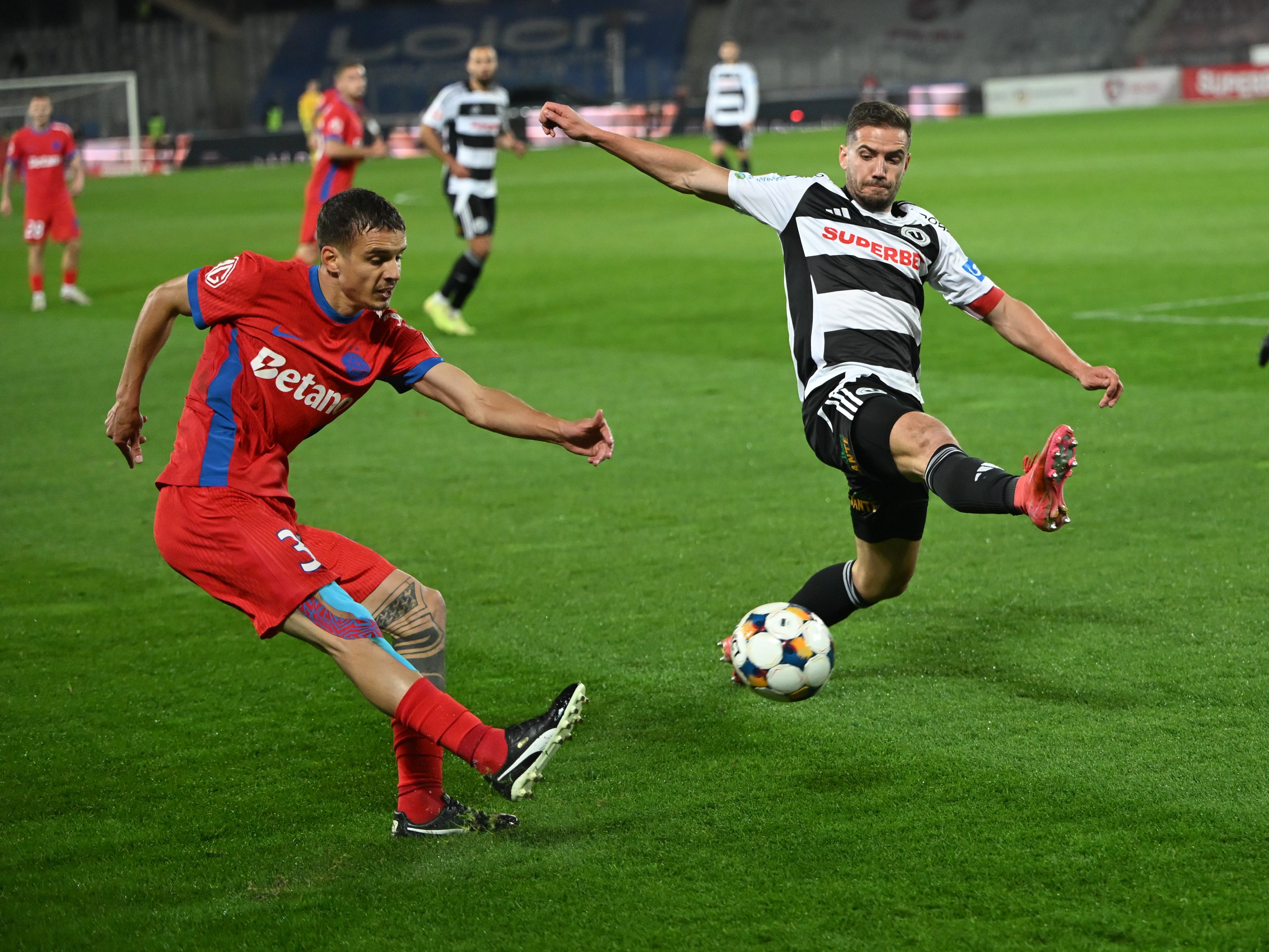 &rdquo;U&rdquo; Cluj - FCSB 0-2 | Campioana, victorie importantă &icirc;n drumul spre play-off