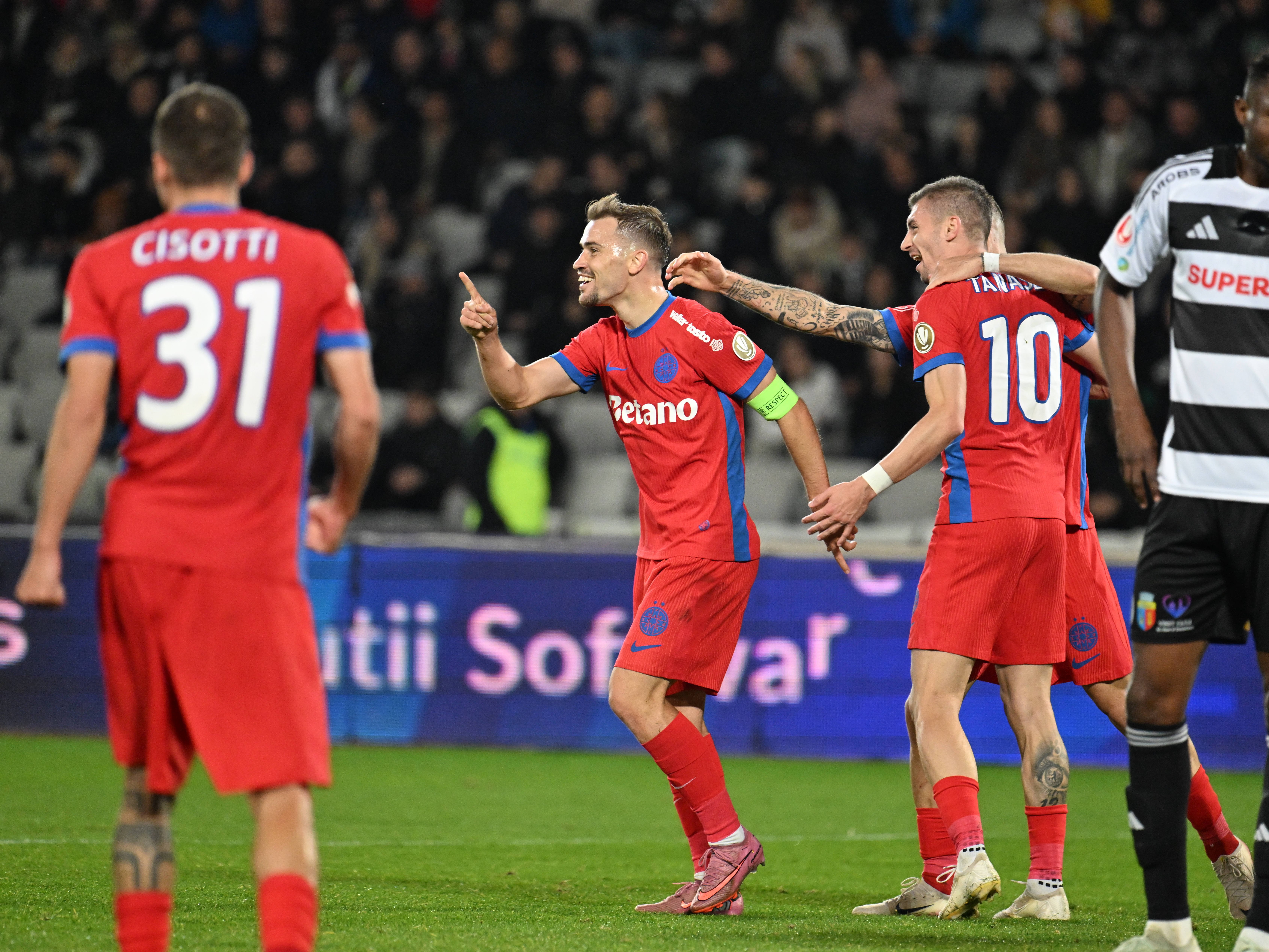 Darius Olaru a spus totul după ce a fost &rdquo;omul meciului&rdquo; &icirc;n U Cluj - FCSB: &rdquo;La asta ne g&acirc;ndim&rdquo;