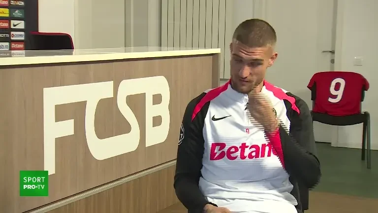 Daniel B&icirc;rligea, &icirc;ncrezător &icirc;nainte de FC Basel - FCSB. Mesajul atacantului