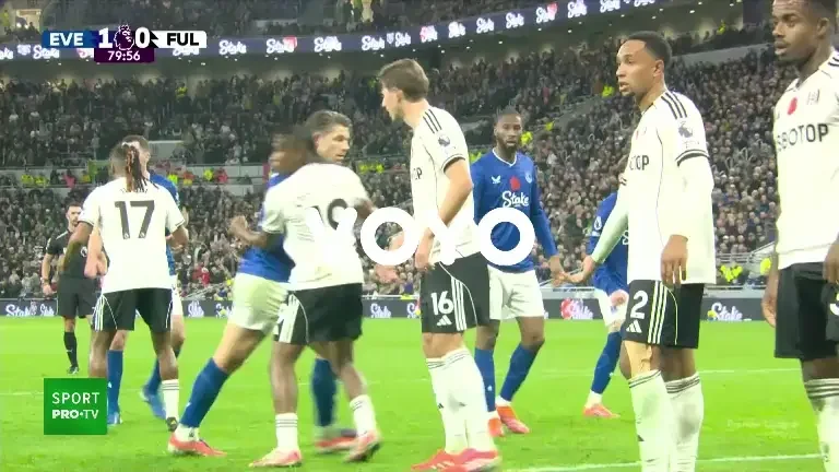 Everton – Fulham. Min. 81: GOOOL Everton! Keane dublează avantajul gazdelor.