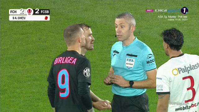 Ce prostie a făcut Bîrligea! Cum a văzut cartonașul roșu în Hermannstadt - FCSB