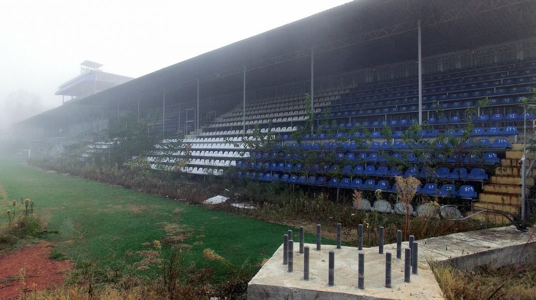 Dezastrul in care ajunsese stadionul unirii urziceni