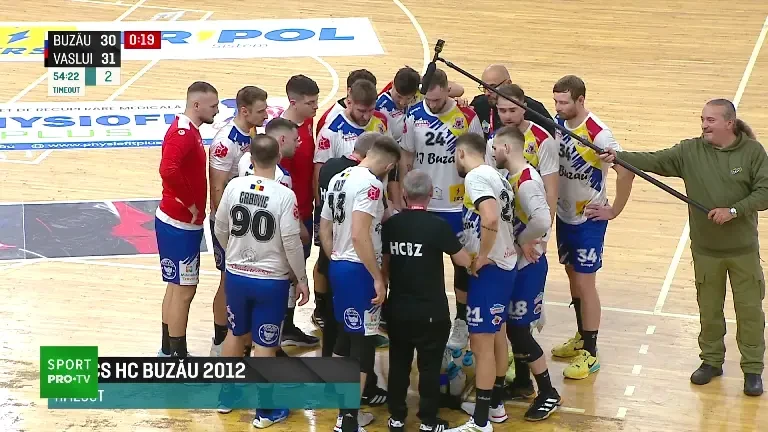 HC Buzău - CSM Vaslui 35-34 &icirc;n Liga Zimbrilor (11.11.2025)
