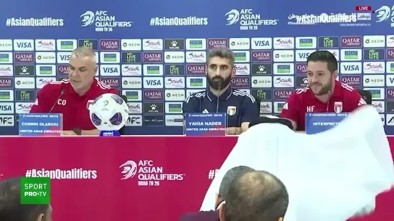 Olăroiu, lecție de viață &icirc;n fața reporterilor din Emirate