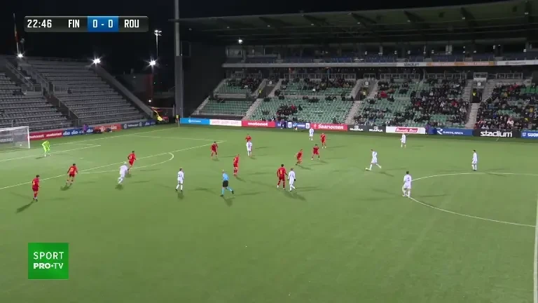 Finlanda U21 - România U21 | GOL 1 Finlanda (14-11-2025)