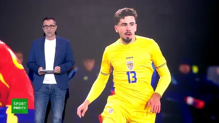 Naționala de tineret n-a reușit surpriza cu Spania. La Sibiu, Moș Crăciun și-a facut deja apariția pe stadion