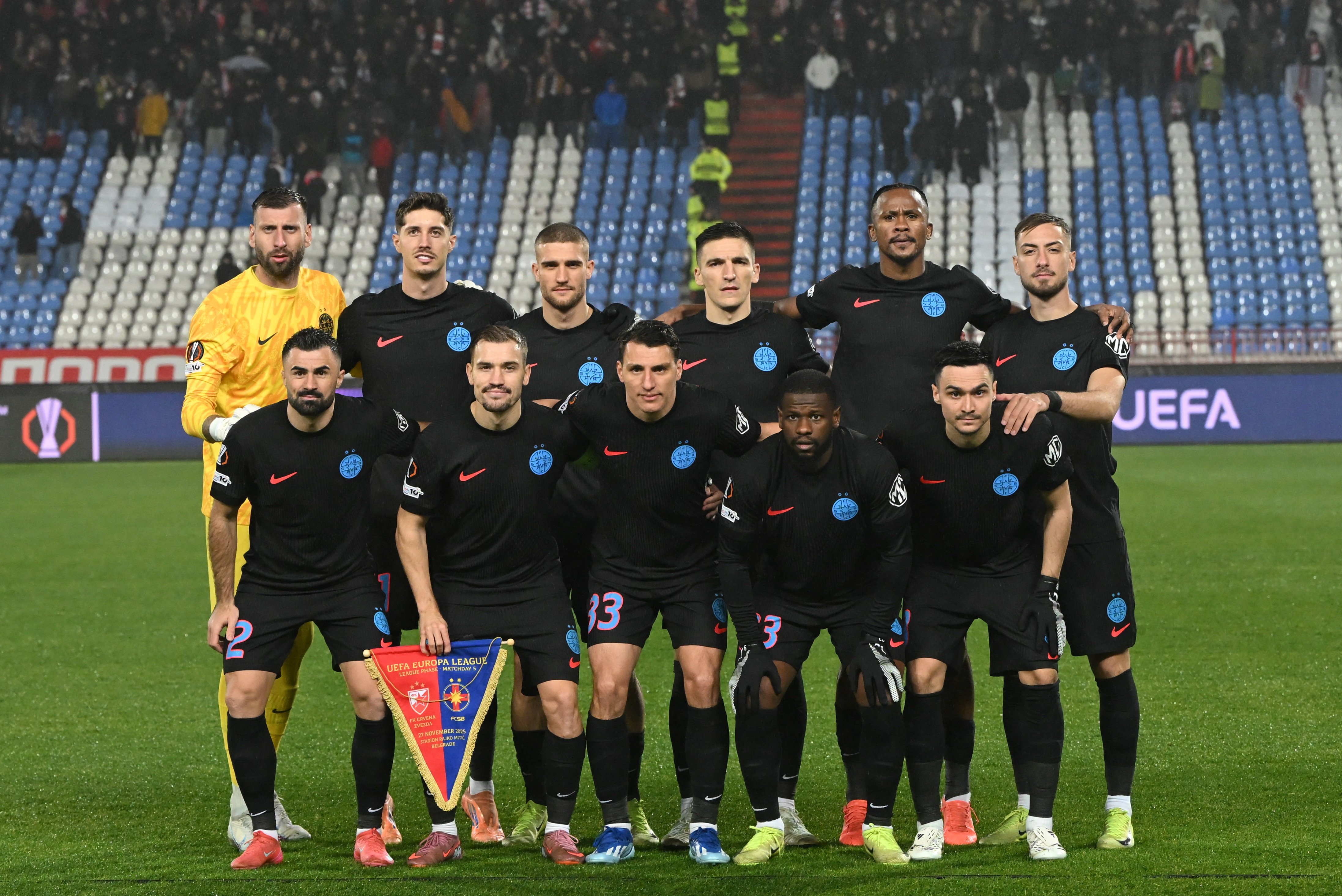 Pe ce loc a cobor&acirc;t FCSB &icirc;n Europa League după eșecul cu Steaua Roșie