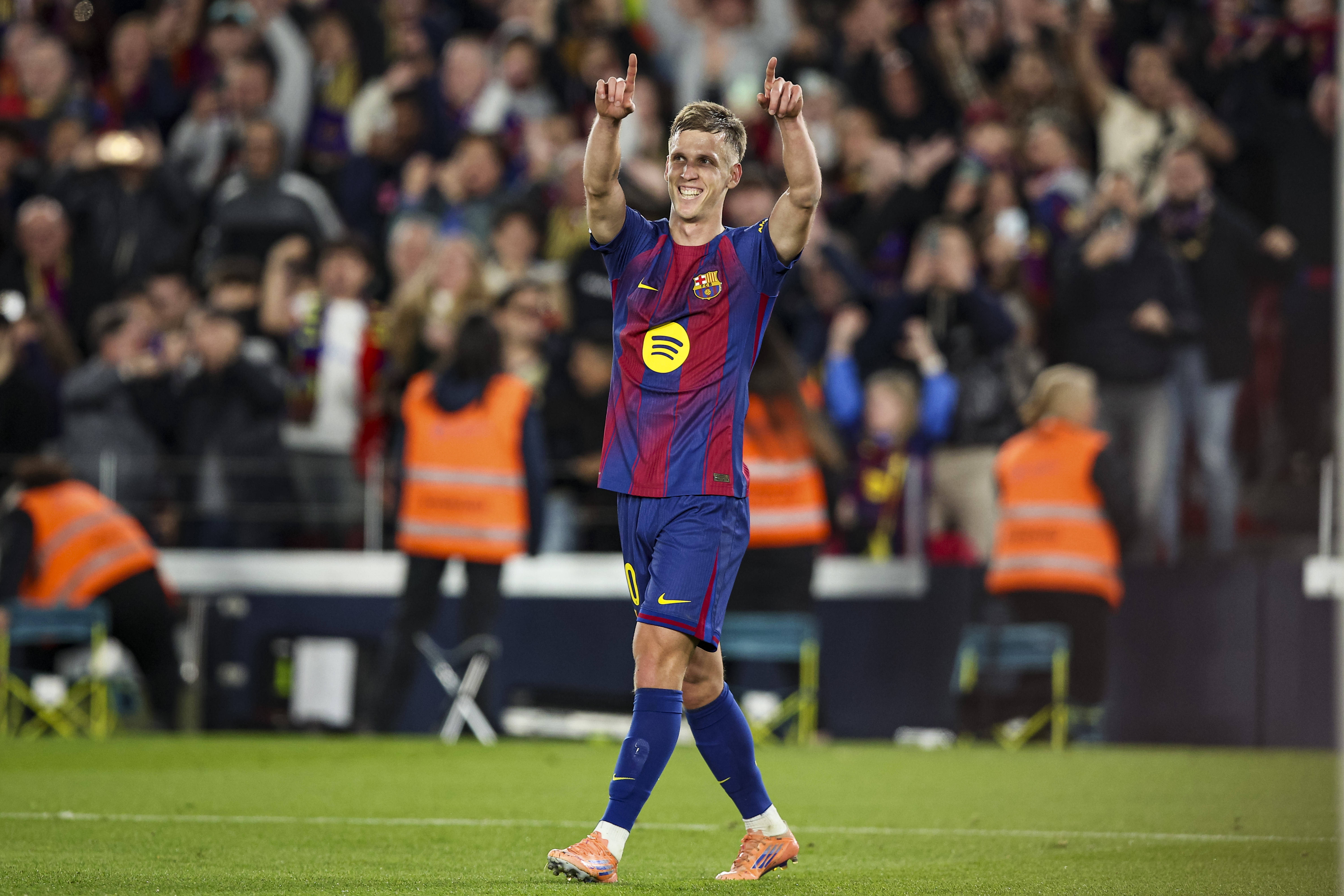 Care Yamal? Care Lewandowski? Dani Olmo show &icirc;n ultimul meci al Barcelonei, care este acum lider!