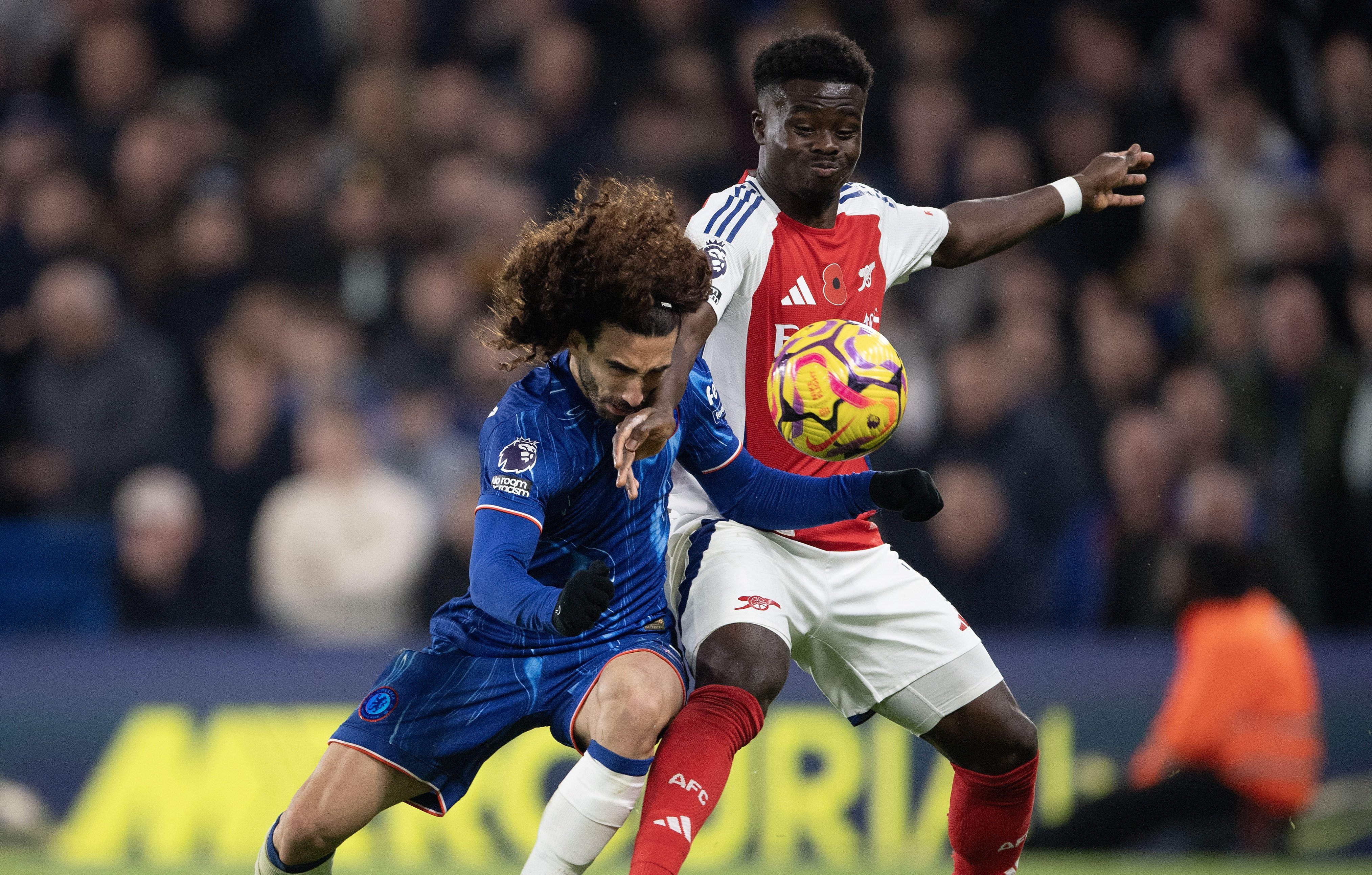 Cartonaș roșu, șapte &bdquo;galbene&rdquo; și derby pe cinste! C&acirc;t s-a terminat Chelsea - Arsenal (EXCLUSIV PE VOYO)