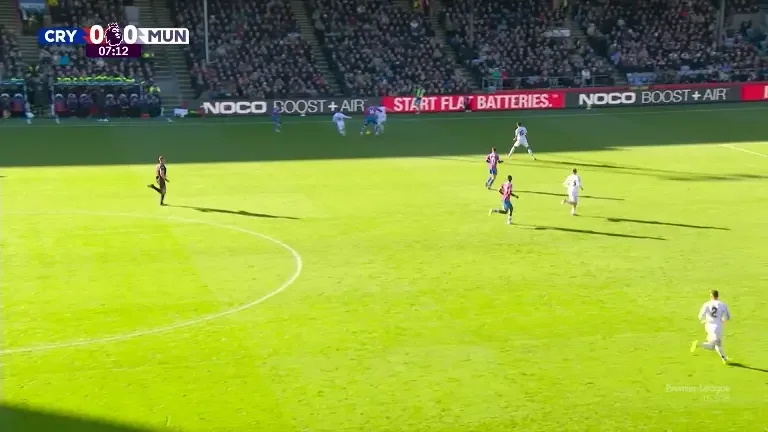 Crystal Palace - Manchester United (Ocazie Mateta 8')