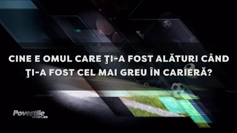 Pantilimon, confesiune la Poveștile Sport.ro. Cine ți-a fost alături &icirc;n momentele grele?