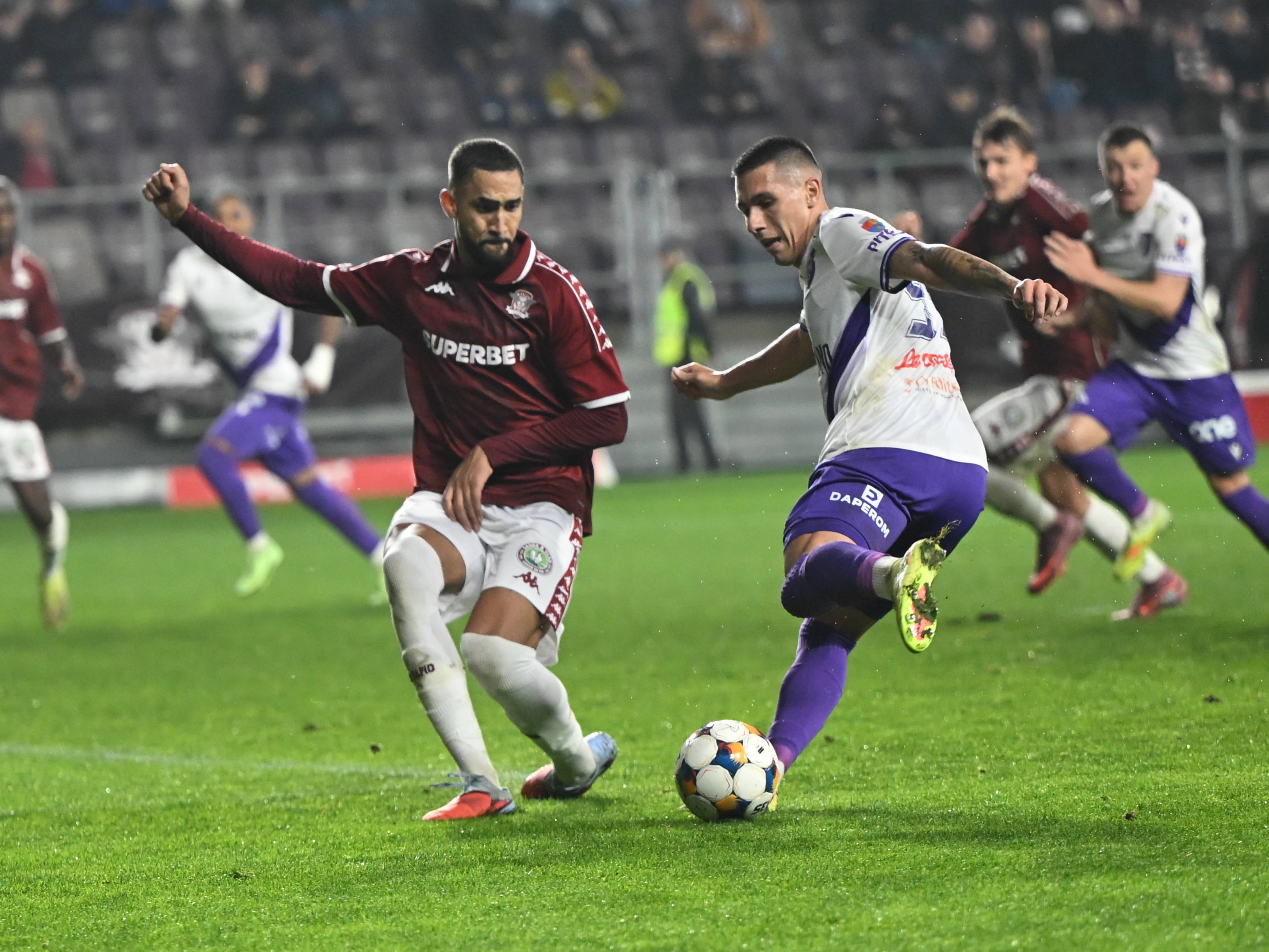 Cupa Rom&acirc;niei: Rapid a dat de Cristiano Ronaldo la FC Argeș, Csikszereda - Oțelul decis &icirc;n 90+6 și Dumbrăvița - Slatina &icirc;n 90+4, eroare de arbitraj &icirc;n CS Dinamo - Concordia