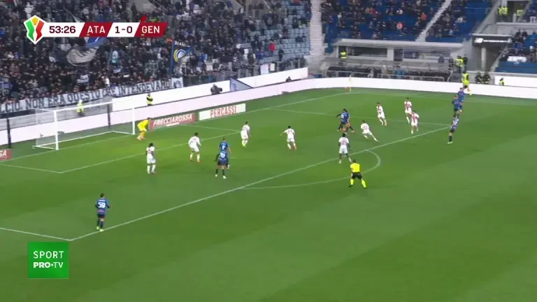 Atalanta - Genoa | Min. 54: GOOOL ATALANTA! De Roon șutează &icirc;n forță de la marginea careului și nu &icirc;i dă nicio șansă lui Siegrist.