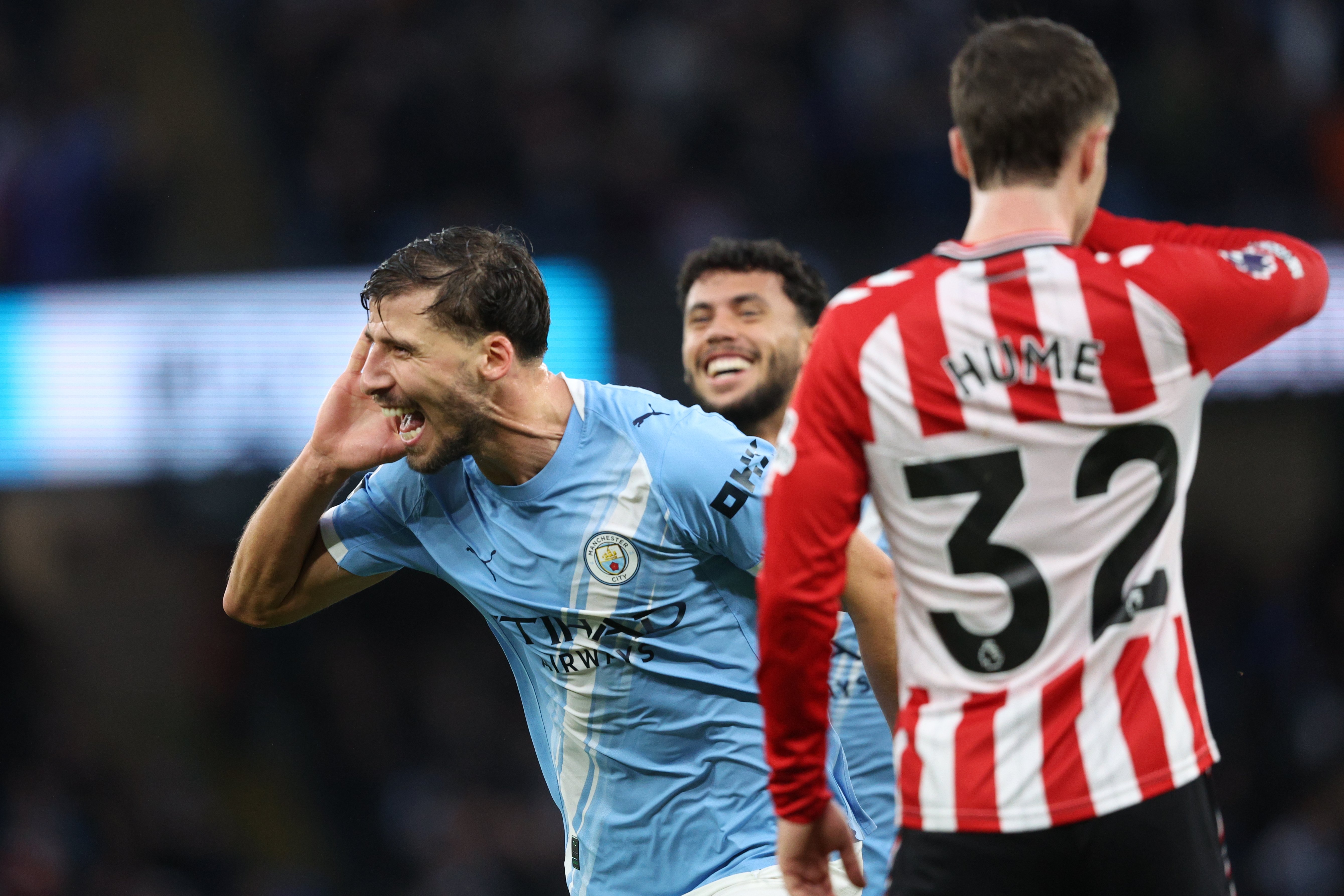 Ruben Dias, gol fabulos &icirc;n Manchester City - Sunderland: Sigur nu ești Vincent Kompany?