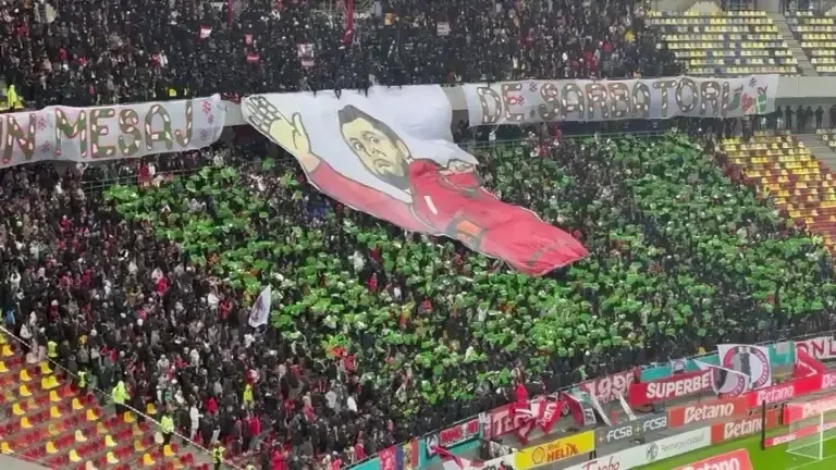 Dinamo, scenografie pentru derby-ul cu FCSB (7.12.2025)