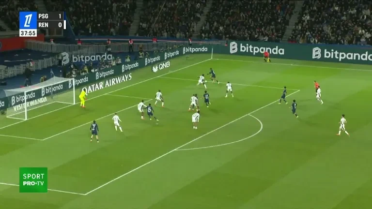 PSG - Rennes | Min. 39: GOOOL PSG! Mayulu face 2-0.