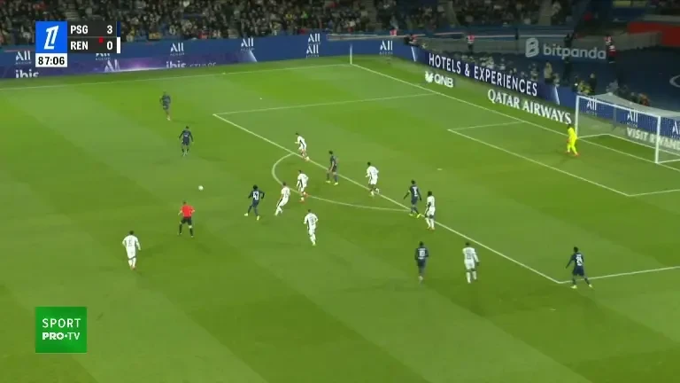 PSG - Rennes | Min. 88: GOOOL PSG! Mbaye face 4-0.