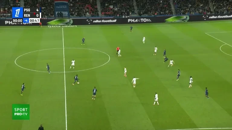 PSG - Rennes | Min. 90+1: GOOOL PSG! Ramos marchează cu un șut superb de la distanță.