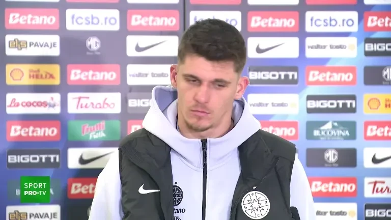 T&acirc;rnovanu, declarații după FCSB - Dinamo 0-0 (6 decembrie 2025)