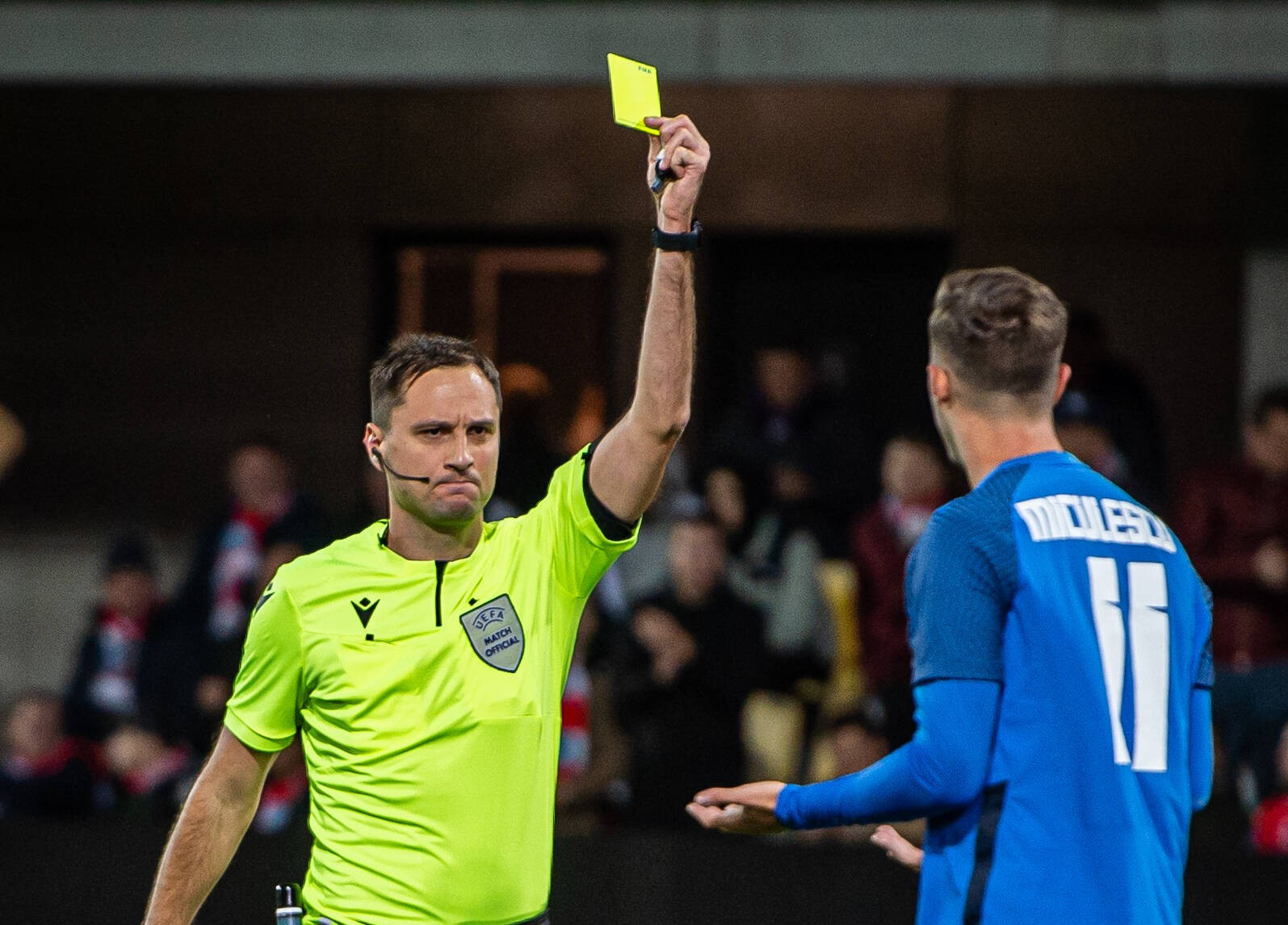 Arbitru HORROR pentru FCSB la meciul cu Feyenoord! Cu el, campioana a pierdut cu 0-5 și a fost eliminată apoi de Shkendija