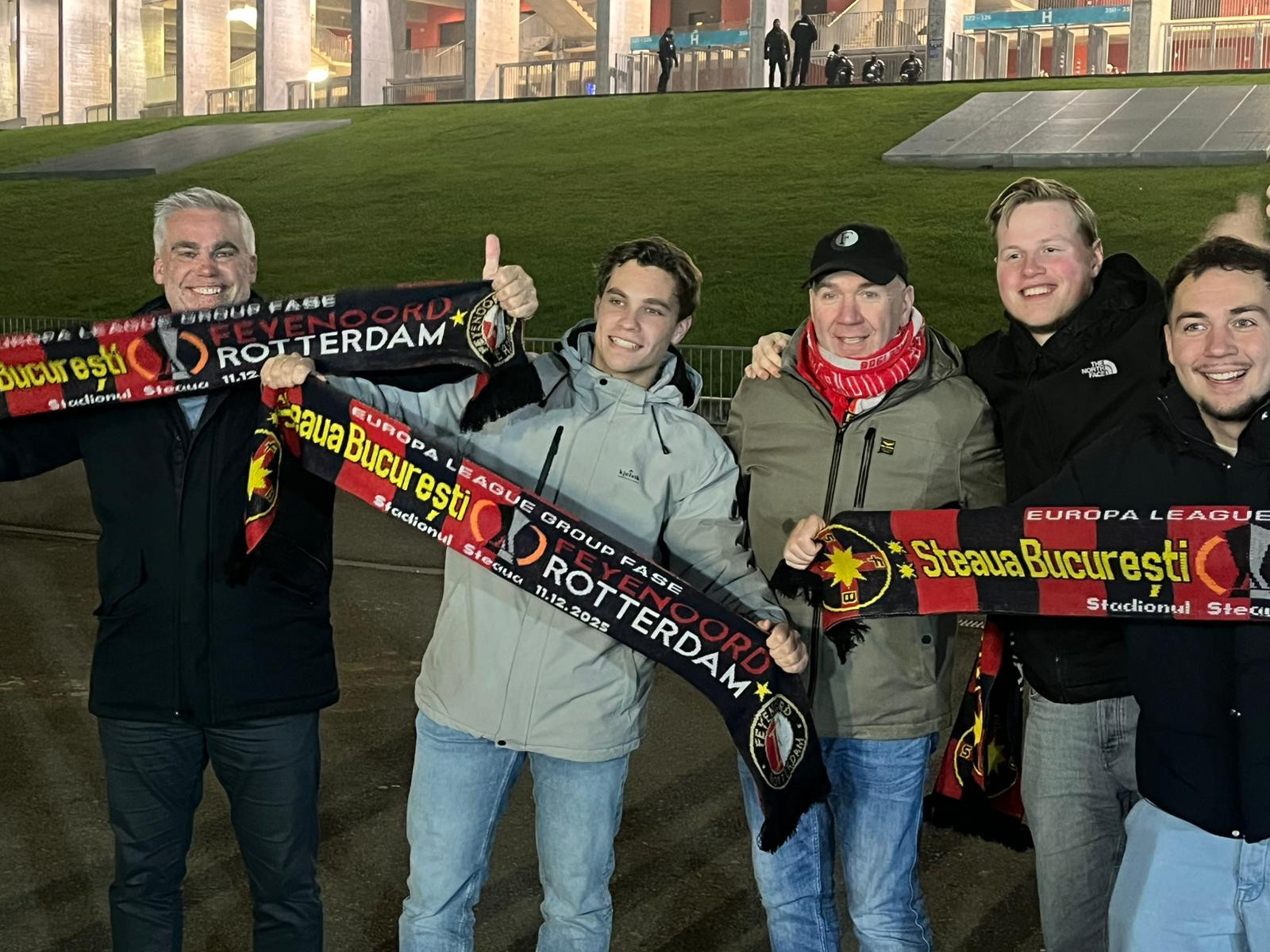 Eroare uriașă! Cum au apărut fanii olandezi la Arena Națională &amp;icirc;nainte de FCSB &amp;ndash; Feyenoord