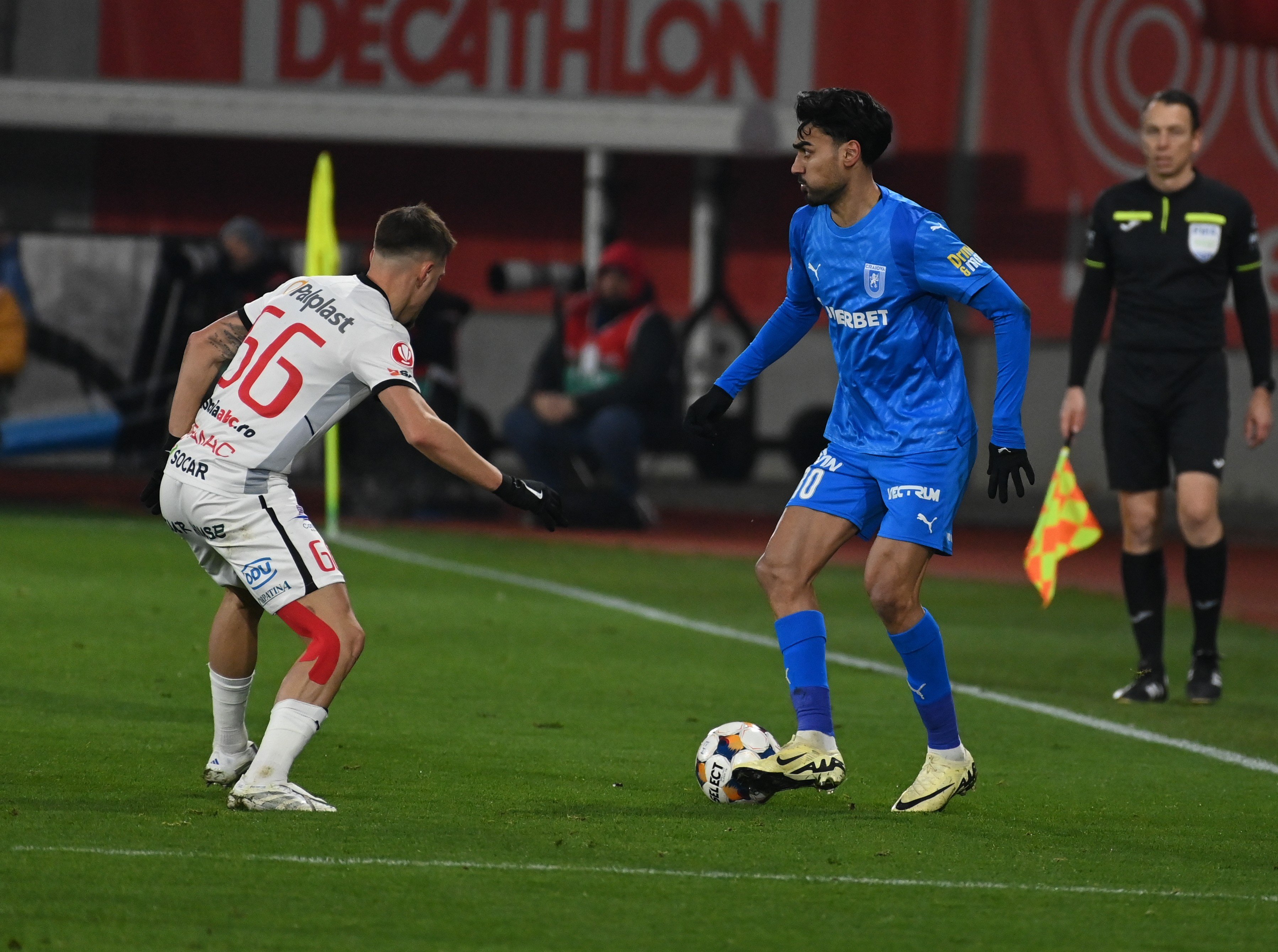 FC Hermannstadt - Universitatea Craiova 0-2, ACUM! Baiaram le dublează avantajul oltenilor