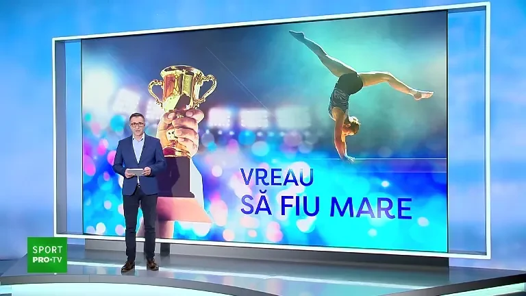 Campania Pro TV Vreau să fiu mare! : Anastasia Ilie (gimnastică)