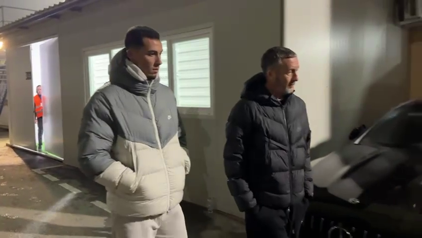 Primul transfer al iernii la FCSB, surprins la Clinceni alături de MM Stoica