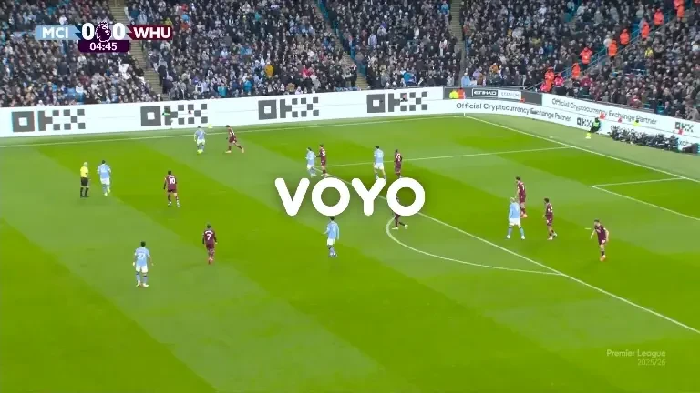 Erling Haaland deschide scorul cu șansă &icirc;n Manchester City - West Ham, exclusiv pe VOYO (20.12.2025)