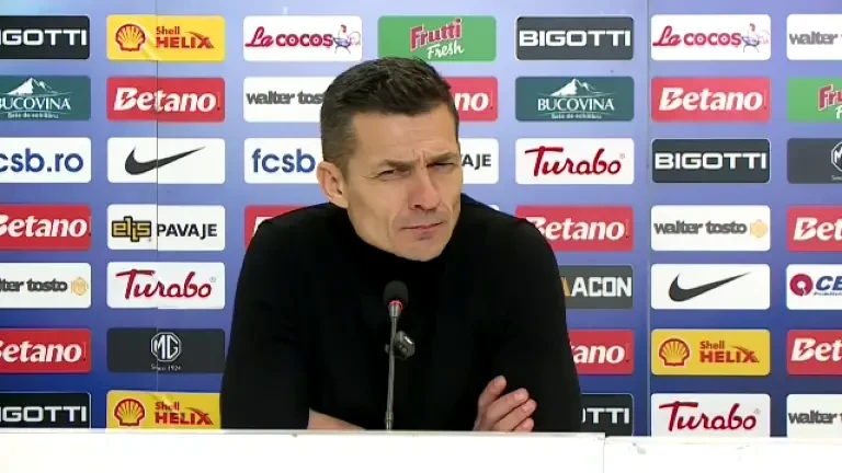 Conferință de presă Costel G&acirc;lcă după FCSB - Rapid 2-1 (21.12.2025)