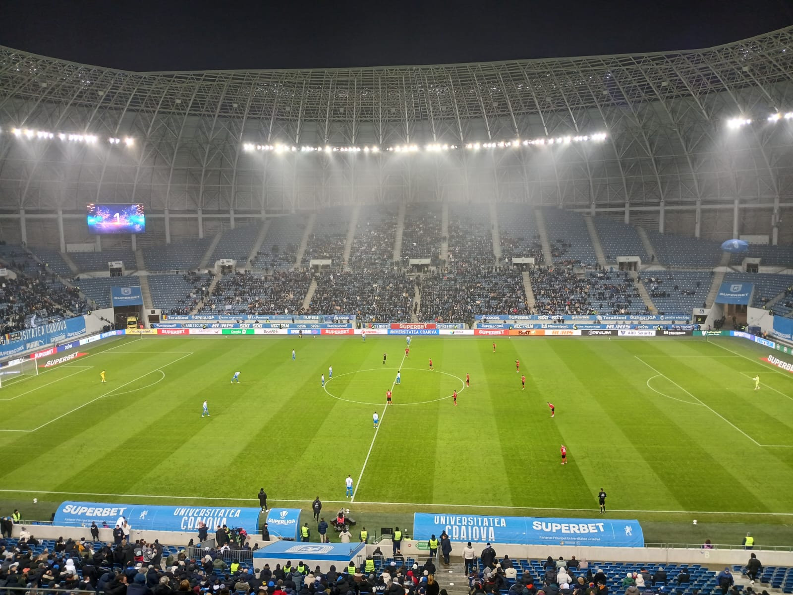 U Craiova - Csikszereda 0-0, ultimul meci al Superligii &icirc;n 2025. Oltenii pot &icirc;ncheia anul pe primul loc
