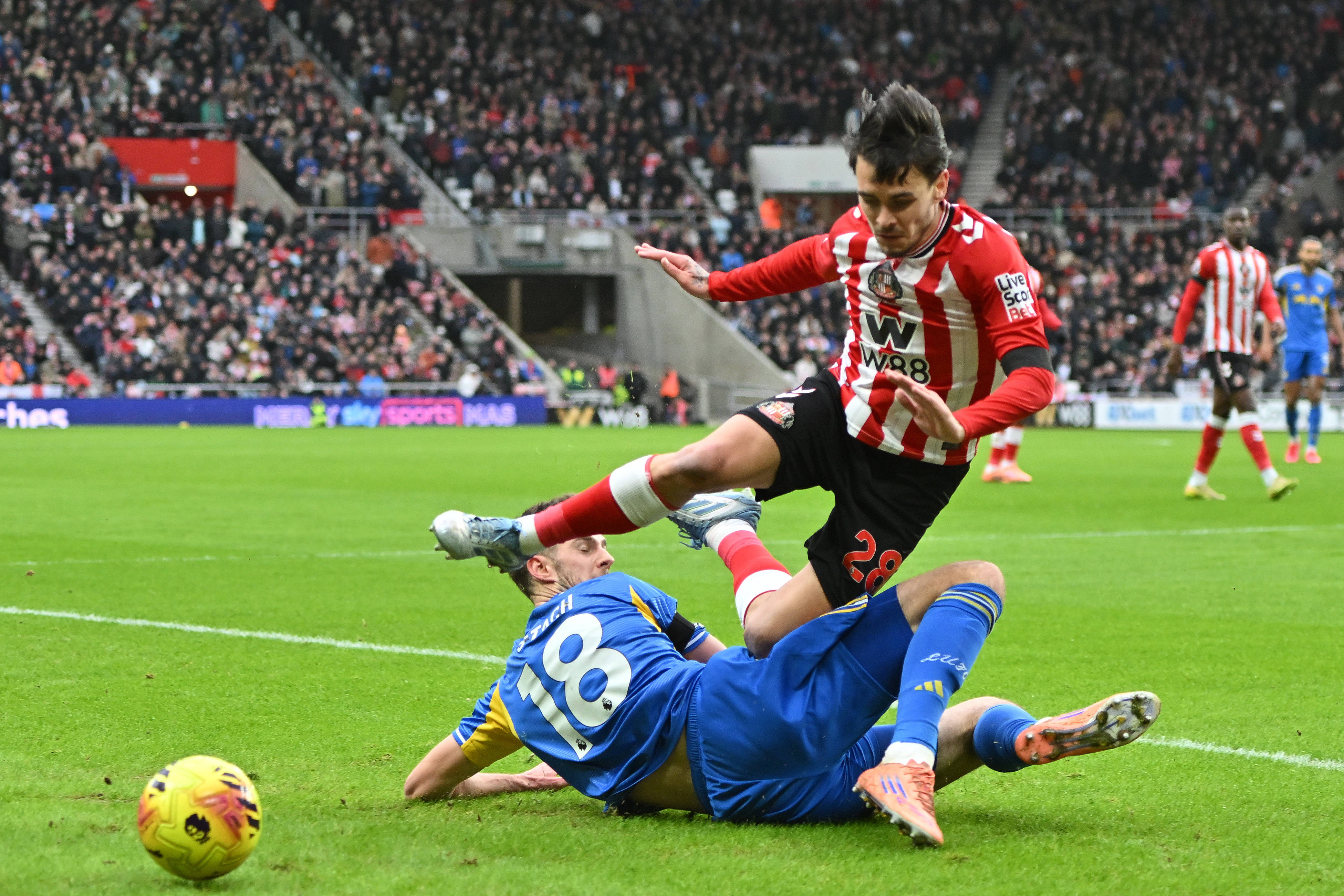 Sunderland - Leeds United, ACUM pe VOYO: repriza a doua a &icirc;nceput cu un gol-fulger!