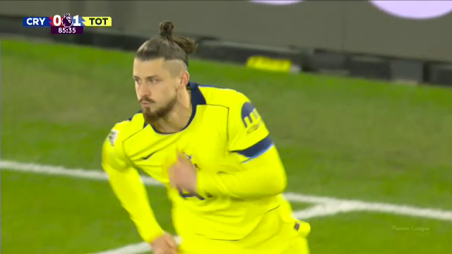 Crystal Palace - Tottenham 0-1, ACUM pe VOYO. Radu Drăgușin a revenit!