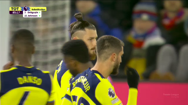 VIDEO | Rezumatul meciului &icirc;n care Radu Drăgușin a revenit pe teren: Crystal Palace - Tottenham 0-1 (VOYO)