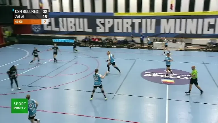 CSM București - HC Zalău, scor 39-20 (29.12.2025)