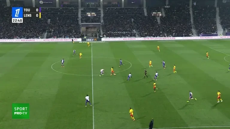 Emersonn, eliminat &icirc;n min. 23 &icirc;n Toulouse - Lens (02.01.2026)