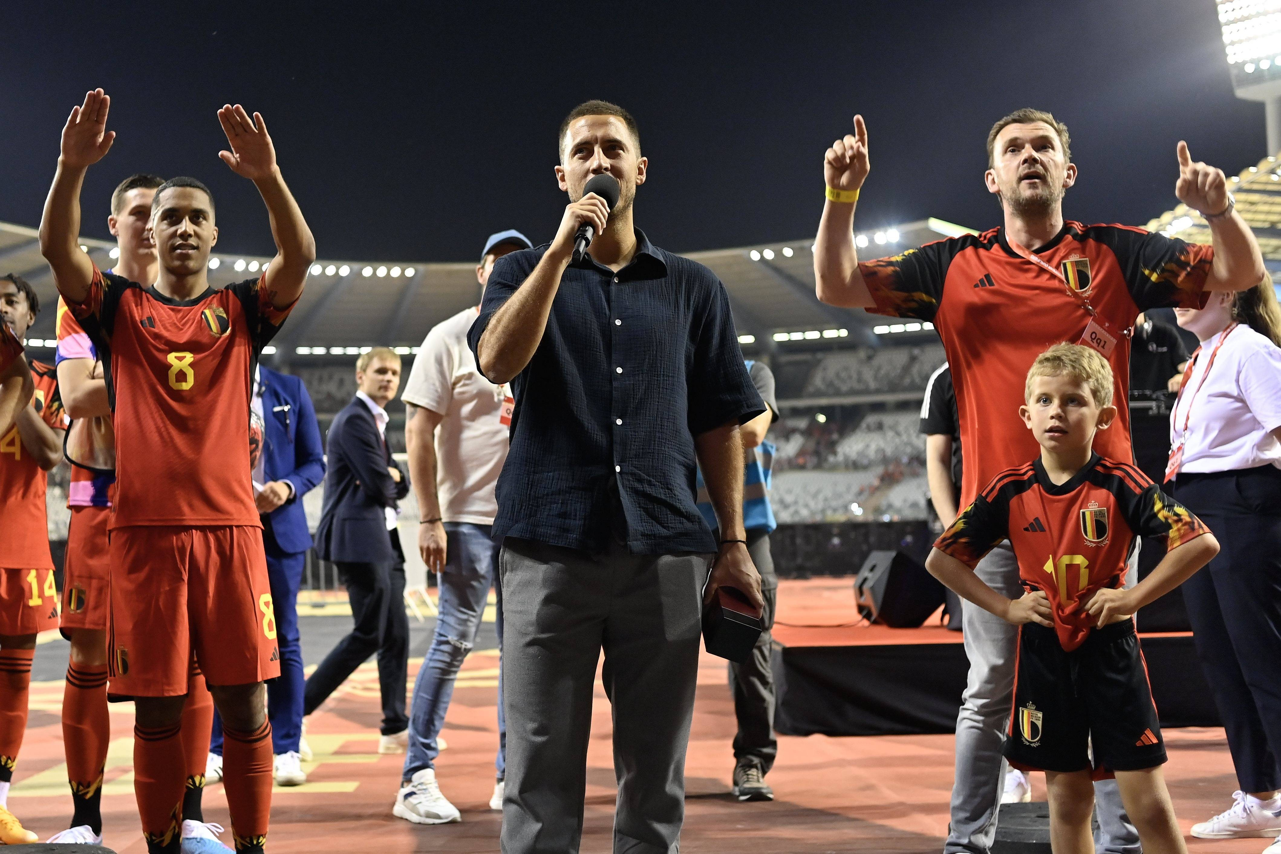 Eden Hazard revine la naționala Belgiei